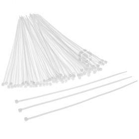 White cable tie 2,5x200mm, 100pcs/pack
