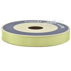 Lahjanauha, tuplasatiini, 15mm, vaaleanvihreä, 50m rl