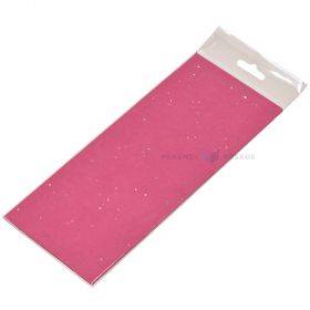 Glitter pink silk paper 50x75cm 14g/m2, 3pcs/pack