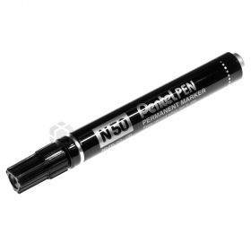 Permanent black marker Pentel N50 with rounded tip 4,3mm