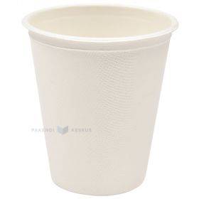 Drinking cup 100% biodegradable/compostable 250ml, 50pcs/pack