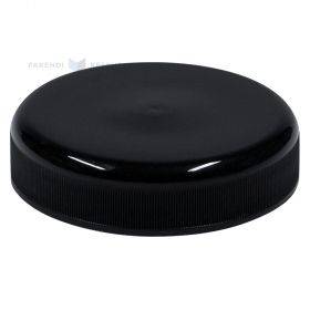 Kansi muovipurkille, PP, halk 63mm, 6,6g, musta