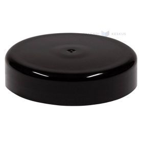 Black lid for plastic jar diameter 100mm