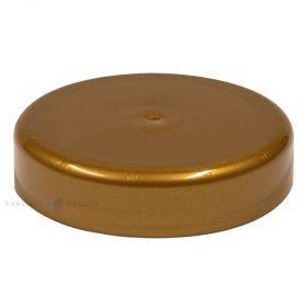 Golden lid for plastic jar diameter 83mm