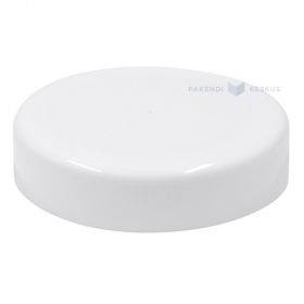 White lid for plastic jar diameter 83mm