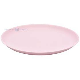 Lautanen, PP, halk 27,4cm, roosa, 125x-konepestävä