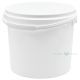Ämpäri ilman kantta, muovi 5000ml/5L, halk. 222mm, valk (sopiva kansi UA5V/222KA/NU)