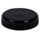 Kansi muovipurkille, PP, halk 63mm, 6,6g, musta