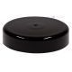 Black lid for plastic jar diameter 100mm