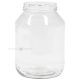 Glass jar without lid 2650ml diameter 100mm